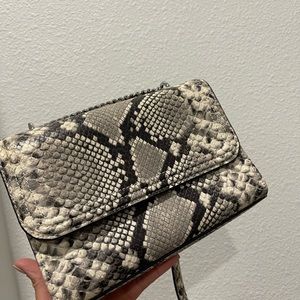 Tory Burch snake print shoulder bag crossbody